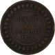 Tunisie, Muhammad Al-Nasir Bey, 5 Centimes, 1917, Paris, Bronze, TTB, KM:235 - Tunisie