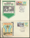 Sport Argentinien 4 Briefe Fußball Verschied Länderspiele Argentinia 4 Covers - Covers & Documents