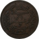 Tunisie, Muhammad Al-Nasir Bey, 5 Centimes, 1908, Paris, Bronze, TTB, KM:235 - Tunesien