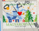 Delcampe - VIOLIN 1995 Butterfly Rabbit Easter 2024 Christmas 2023 HUNGARY Registered Priority LABEL VIGNETTE Cover Mogyoród - Vlinders