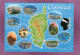 20 2A 2B CORSE CORSICA  Carte Géographique Multivues - Corse