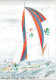 CPSM Vendée Globe Challenge-Jeantot-Voile-Timbre     L2828 - Sailing