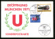 AK München, Eröffnung Der U-Bahn 1971, Sonderpostkarte  - Métro