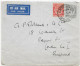 Air Mail Uganda: Entebbe 1935 Nach London - Uganda (1962-...)