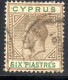 2859. CYPRUS  1923 6P. SG 96 - Chipre (...-1960)