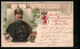 Lithographie Elberfeld, Kaiser Wilhelm II. Zu Besuch Im Oktober 1900  - Königshäuser