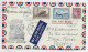 CANADA 3C+20C+ PA 7C LETTRE COVER AVION MONTREAL AP 15 1946 TO FRANCE 1ER VOYAGE AERIEN MONTREAL WASHINGTON - Airmail