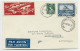 BELGIQUE PA 50C+35C LETTRE COVER PAR AVION PER VLIEGTUIG ANTWERPEN 7.10.1935 TO GERMANY - Cartas & Documentos