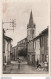 H16- 32) NOGARO (GERS)  L' EGLISE  - (ANIMEE - PERSONNAGES - VILLAGEOIS - 2 SCANS) - Nogaro