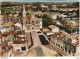 I12- 33) BAZAS (GIRONDE) VUE AERIENNE - L'EGLISE  - (COULEURS - 2 SCANS) - Bazas