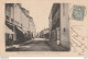 I14- 82) BEAUMONT DE LOMAGNE (TARN ET GARONNE) RUE PIERRE FERMAT - (ANIMEE - COMMERCES - OBLITERATION DE 1903 - 2 SCANS) - Beaumont De Lomagne