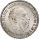 Espagne, Francisco Franco, Caudillo, 5 Pesetas, 1950, Madrid, Nickel, SUP - 5 Pesetas