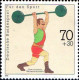 RFA Poste N** Yv:1331/1334 Für Den Sport Evènements Sportifs (Thème) - Gewichtheffen