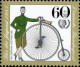 RFA Poste N** Yv:1074/1077 Für Die Jugend Bicyclettes (Thème) - Vélo
