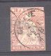 Suisse  :  Yv  28c  (o)   Papier Mince , Fil Vert - Used Stamps