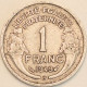 France - Franc 1949 B, KM# 885a.2 (#4096) - 1 Franc