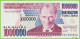 Voyo TURKEY 1000000 Lirasi L1970/2002 P213c B290b U02 UNC - Türkei