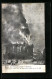 AK Hamburg-Neustadt, Brand Der Michaeliskirche Am 3. Juli 1906, Einsturz Des Turmes  - Catastrophes