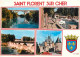 18 - Saint Florent Sur Cher - Multivues - Automobiles - Blasons - Flamme Postale De Saint Florent Sur Cher - CPM - Voir  - Saint-Florent-sur-Cher
