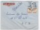 IRAQ 10FX2+40FX2 LETTRE COVER AVION 1958 TO MILITAIRE FRANCE AFN GUERRE ALGERIE - Iraq