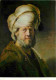 Art - Peinture - Rembrandt Van Rijn - Un Oriental - CPM - Voir Scans Recto-Verso - Malerei & Gemälde