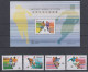 MACAU 1998 FOOTBALL WORLD CUP 2 S/SHEETS 1 OVERPRINT AND 4 STAMPS - 1998 – Frankreich