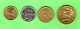 ESTONIA EESTI - 1992/2006 - 10-20-50 Senti + 1 Kroon - 4 Coins UNC/XF - Estland
