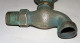 Delcampe - ANCIEN Robinet De Jardin En Bronze Decor Coq Vintage Cour Eau Décoration - Art Populaire