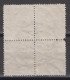EAST CHINA 1949 - Mao BLOCK OF 4 - Oost-China 1949-50
