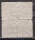 EAST CHINA 1949 - Mao BLOCK OF 4 - Ostchina 1949-50