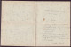 Lettre De Remerciements Manuscrite, Saint-Amand, 1940 - Manoscritti