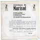 * Vinyle  45T (EP 4 Titres) - MARISOL  El Lobo Gruñón, - Otros - Canción Española