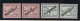 1931 Vaticano Vatican SEGNATASSE  POSTAGE DUE 5c (x 2) + 10c (x 2) MH* 2° Scelta - Taxes