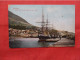 Gibraltar South View Sailing Vessel. .    Ref 6372 - Gibraltar