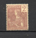 INDOCHINE  N° 25   NEUF AVEC CHARNIERE  COTE 1.30€     TYPE GRASSET - Unused Stamps