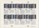 UNO WIEN 139-140, 2 Kleinbogen (6x2), Gestempelt, Menschenrechte, 1992 - Blocs-feuillets