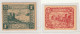 3 Billets. Maroc. Morocco. 2 Fr 1 Fr  0.5 CTS 06.04.1944 Neuf - Morocco