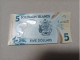 Billete Islas Salomón, 5 Dólares, Serie A, Año 2009, UNC - Salomons