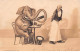 Animaux - N°69912 - Eléphant - Un Serveur Regardant Un éléphant Se Servant Un Verre - Carte Vendue En L'état - Éléphants