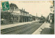 95.PARMAIN-ISLE ADAM.n°17805.LA GARE.TRAIN - Parmain