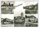 95.LUZARCHES.L'EGLISE.RUE DES SAPINS.RUE DES CHATAIGNIERS.LA HALLE.L'ECOLE DES FILLES.CPSM. - Luzarches