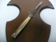 Delcampe - SWINGUARD-Frank Beltrame -italian Stiletto- 28cm - Impugnatura Di Corno Di Bufalo - Modello FB 550/48B - 5 - Knives/Swords