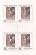Republica Checa Nº 196 Al 197 En Hoja De 4 Series - Unused Stamps