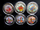 Kuba Cuba 6 X Münze Münzen PIRATEN DER KARIBIK, 1 Peso, 6x Coins, Moneda Monedas Pirates Del Caribe - Kuba