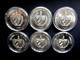 Kuba Cuba 6 X Münze Münzen PIRATEN DER KARIBIK, 1 Peso, 6x Coins, Moneda Monedas Pirates Del Caribe - Cuba