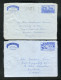 "NIGERIA" 2 Aerogramme Nach Belgien (L1037) - Nigeria (1961-...)