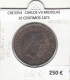 CRE3354 MONEDA ESPAÑA CARLOS VII BRUSELAS 10 CENTIMOS 1875 - Autres & Non Classés
