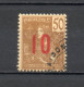 INDOCHINE  N° 63   OBLITERE  COTE 1.50€     TYPE GRASSET SURCHARGE - Oblitérés