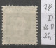 Switzerland 1905 Year , Used Stamp Mi # 78 D - Usati
