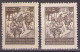 YUGOSLAVIA 1945/47 Michel 470x,y -Tito And Partisans Definitive - MNH**VF - Nuovi